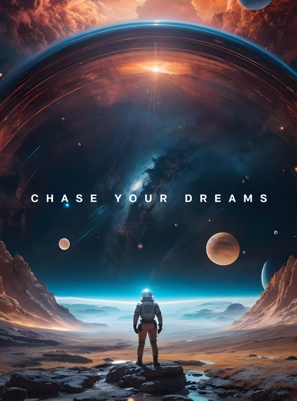 Astronaut - Chase your dreams